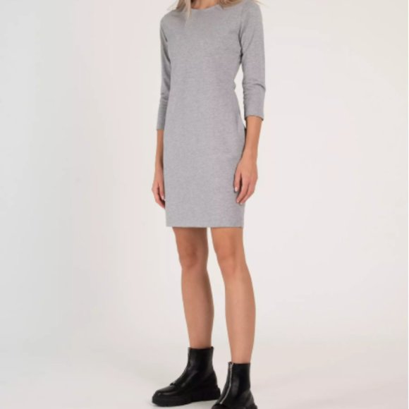 Grey Bodycon Dress (M) - Picture 3 of 4